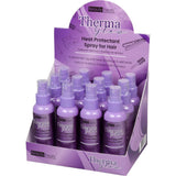 BEAUTY TREATS - THERMA GLOW -  HEAT PROTECTANT SPRAY FOR HAIR - DISPLAY (12PCS)