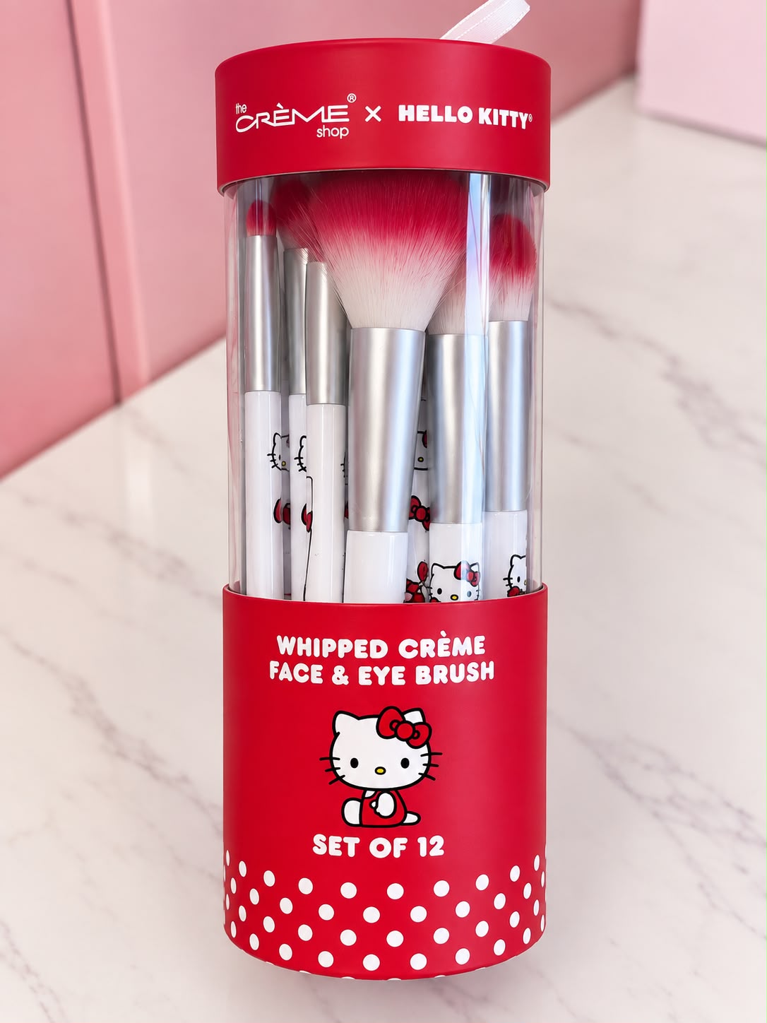 THE CRÉME SHOP - HELLO KITTY WHIPPED CRÉME FACE & EYE BRUSH - (1PC)