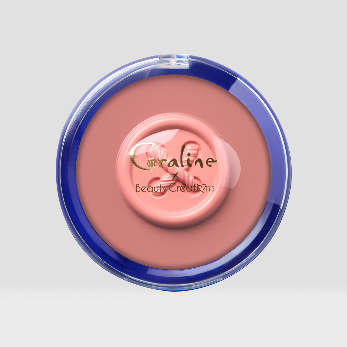 PRE-SALE  - BEAUTY CREATIONS X CORALINE - CUTE AS A BUTTON CREAM BLUSH - (1PC)