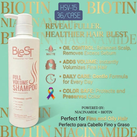 BLEST - FULL VOLUME - SHAMPOO - (1PC)