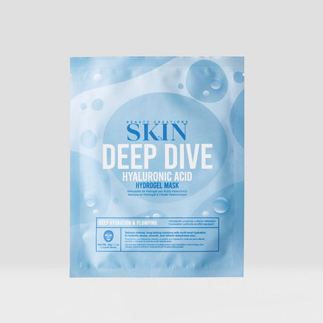 BEAUTY CREATIONS SKIN - EXTENSION DEEP DIVE HYALURONIC ACID HYDROGEL MASKS - 1 BOX (5 MASKS)