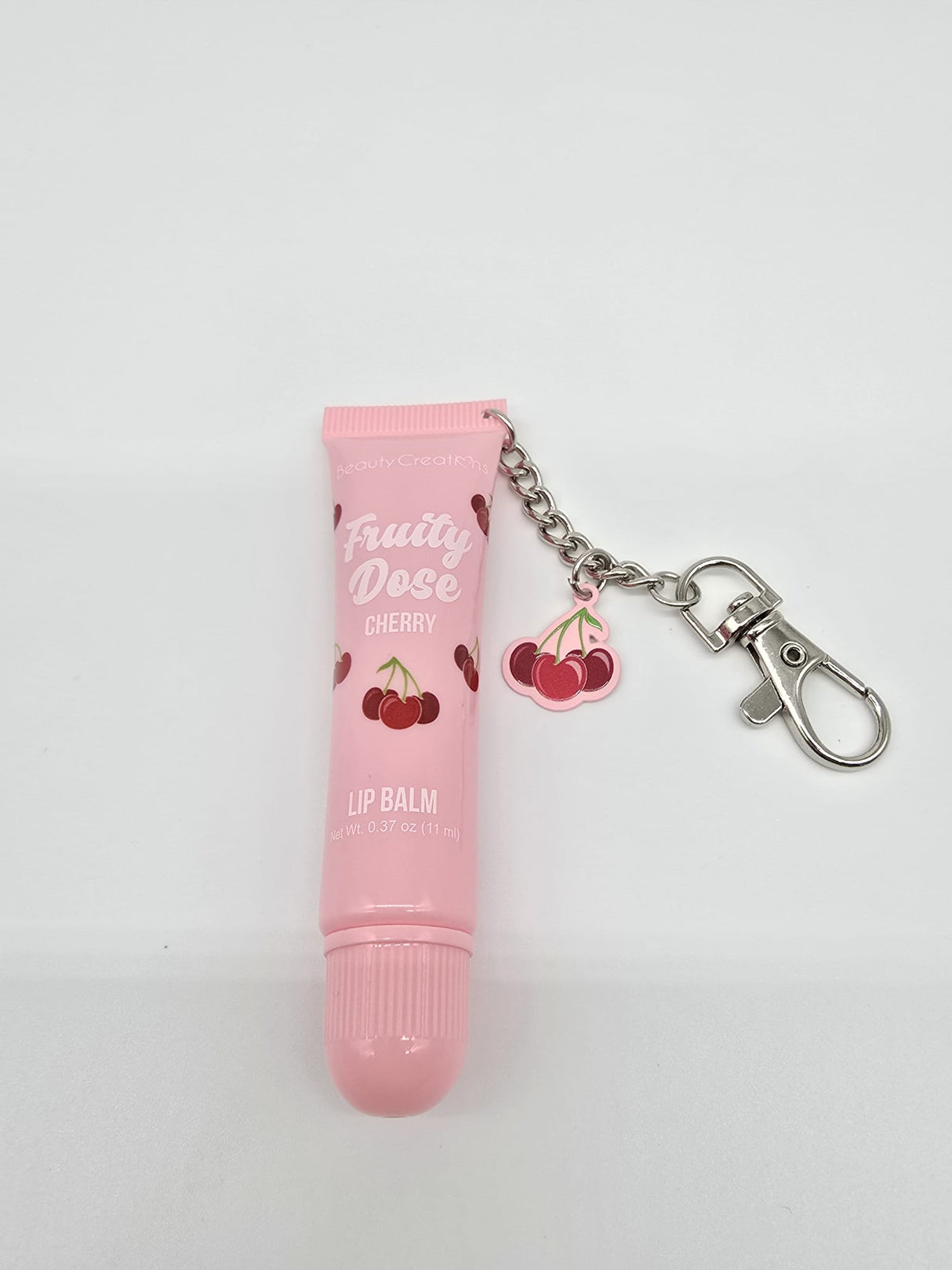 BEAUTY CREATIONS- FRUITY DOSE- LIP BALM WITH KEYCHAIN-