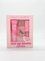 BEAUTY CREATIONS- SWEET LIP ESSENTIALS SET-  LIP BALM AND LIP OIL- 1PC