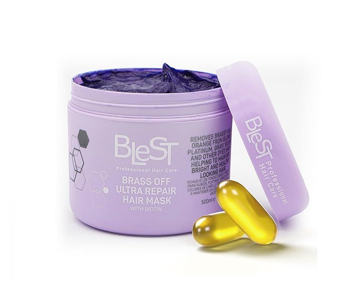 BLEST- BRASS OFF ULTRA REPAIR- HAIR MASK- 1PC
