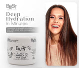 BLEST PROFESSIONAL HAIR CARE - MASCARILLA PARA EL CABELLO CON ACEITE DE COCO Y ACEITE DE MARULA 500 ML-(1PC)