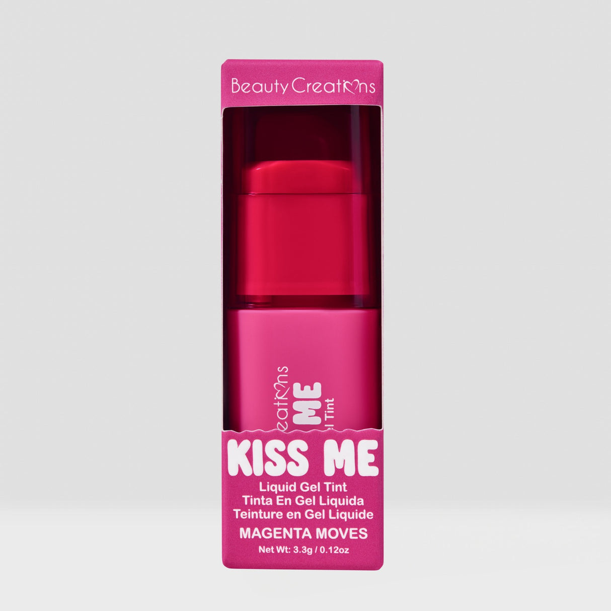 PRE-SALE - BEAUTY CREATIONS - KISS ME - LIQUID GEL TINT - (6PCS)