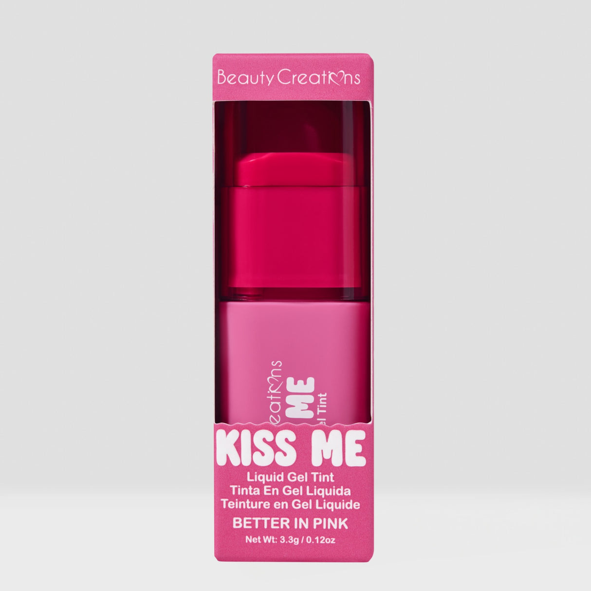 PRE-SALE - BEAUTY CREATIONS - KISS ME - LIQUID GEL TINT - (6PCS)