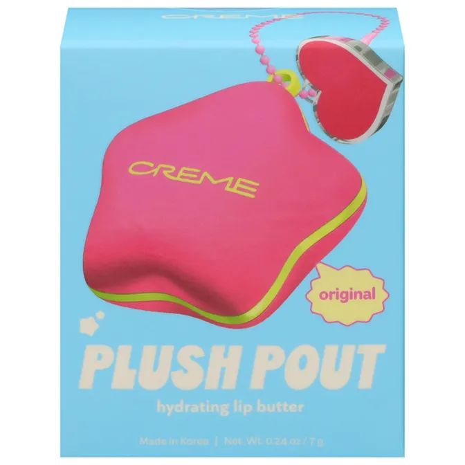 THE CREME SHOP - PLUSH POUT - HYDRATING LIP BUTTER - (1PC)