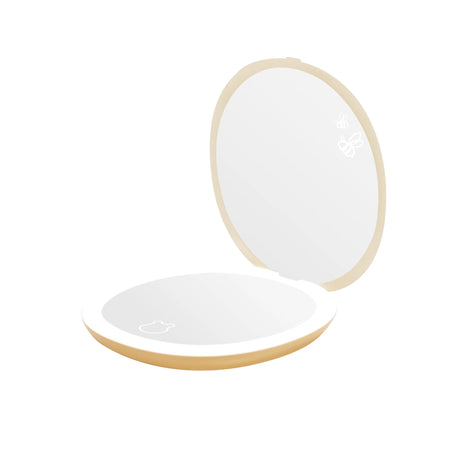 IMPRESSIONS VANITY X WINNIE THE POOH- 11'O CLOCKISH- LED COMPACT MIRROR- 1PC