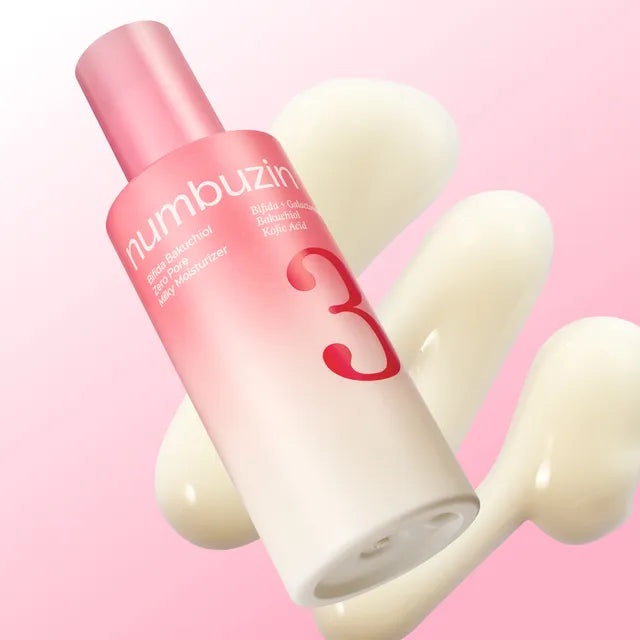 NUMBUZIN - BIFIDA BAKUCHIOL ZERO PORE MILKY MOISTURIZER - (1PC)