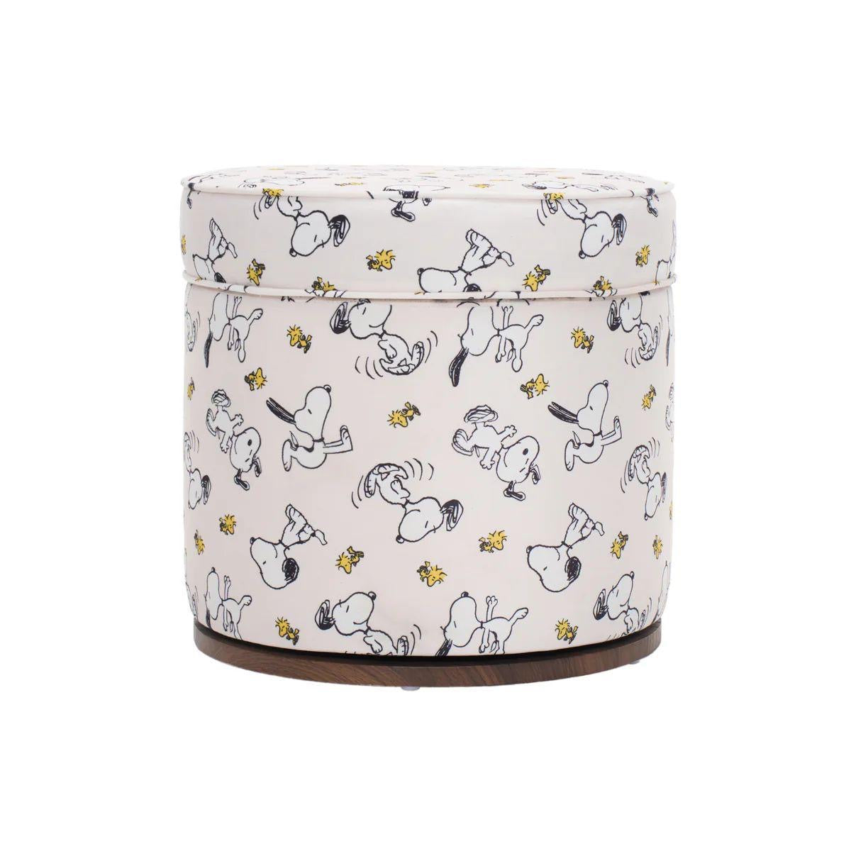 IMPRESSIONS VANITY - SNOOPY VANITY STORAGE OTTOMAN (1PC)
