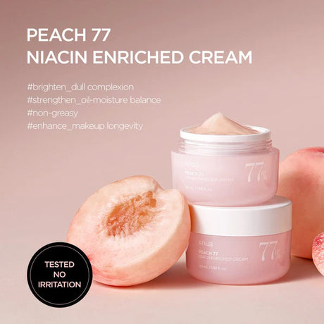 ANUA - PEACH 77 NIACIN ENRICHED CREAM - (1PC)