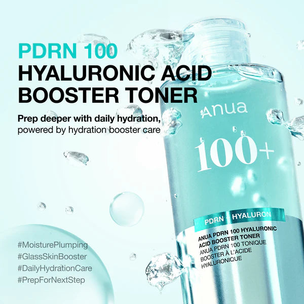 ANUA - PDRN 100 HYALURONIC ACID BOOSTER TONER - (1PC)