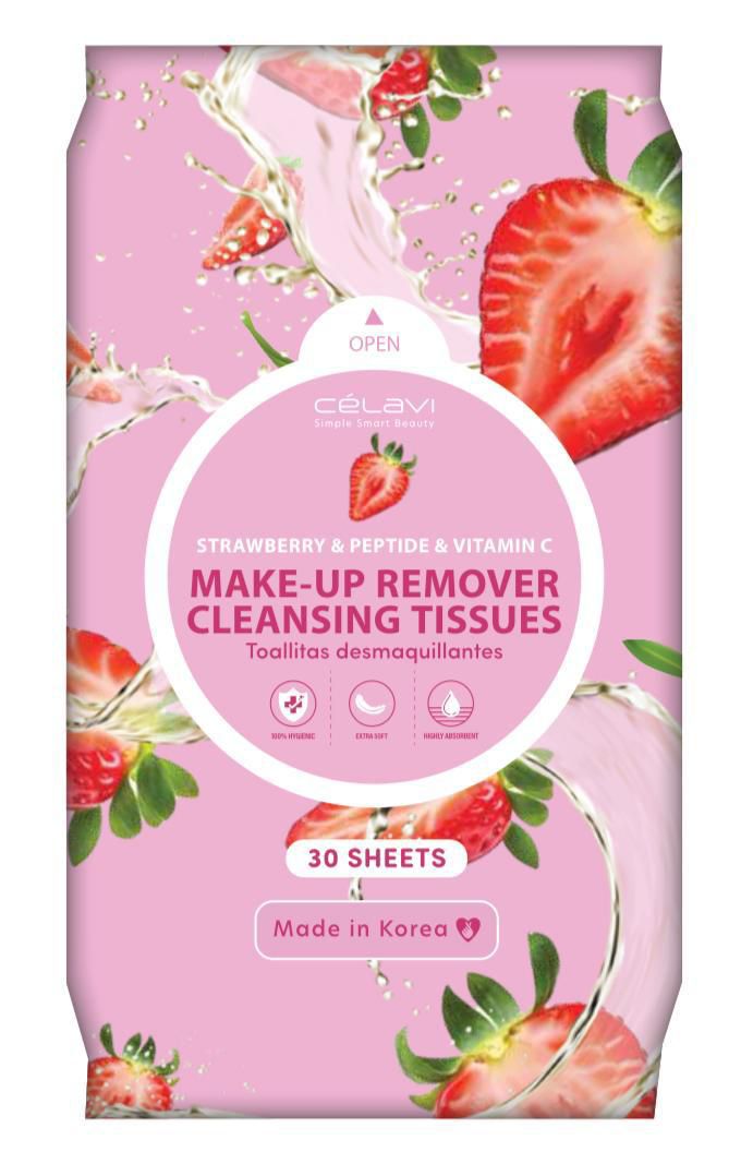 CELAVI - CLEANSING WIPES - 6PCS ( NEW FLAVORS)