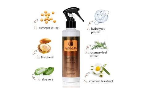 DIAMOND EDGE- MARULA OIL LEAVE IN CARE- HEAT PROTECTOR-1PC