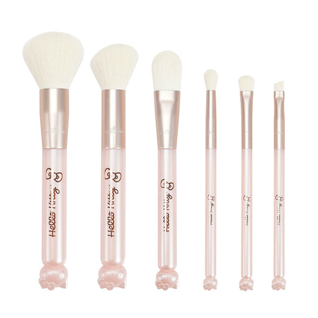 IMPRESSIONS X HELLO KITTY - BRUSH SET 6PC