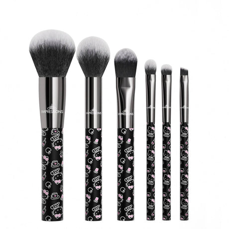 IMPRESSIONS X HELLO KITTY - BRUSH SET 6PC