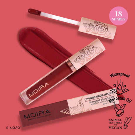 MOIRA - LIP DIVINE LIQUID LIPSTICK (NEW SHADES)