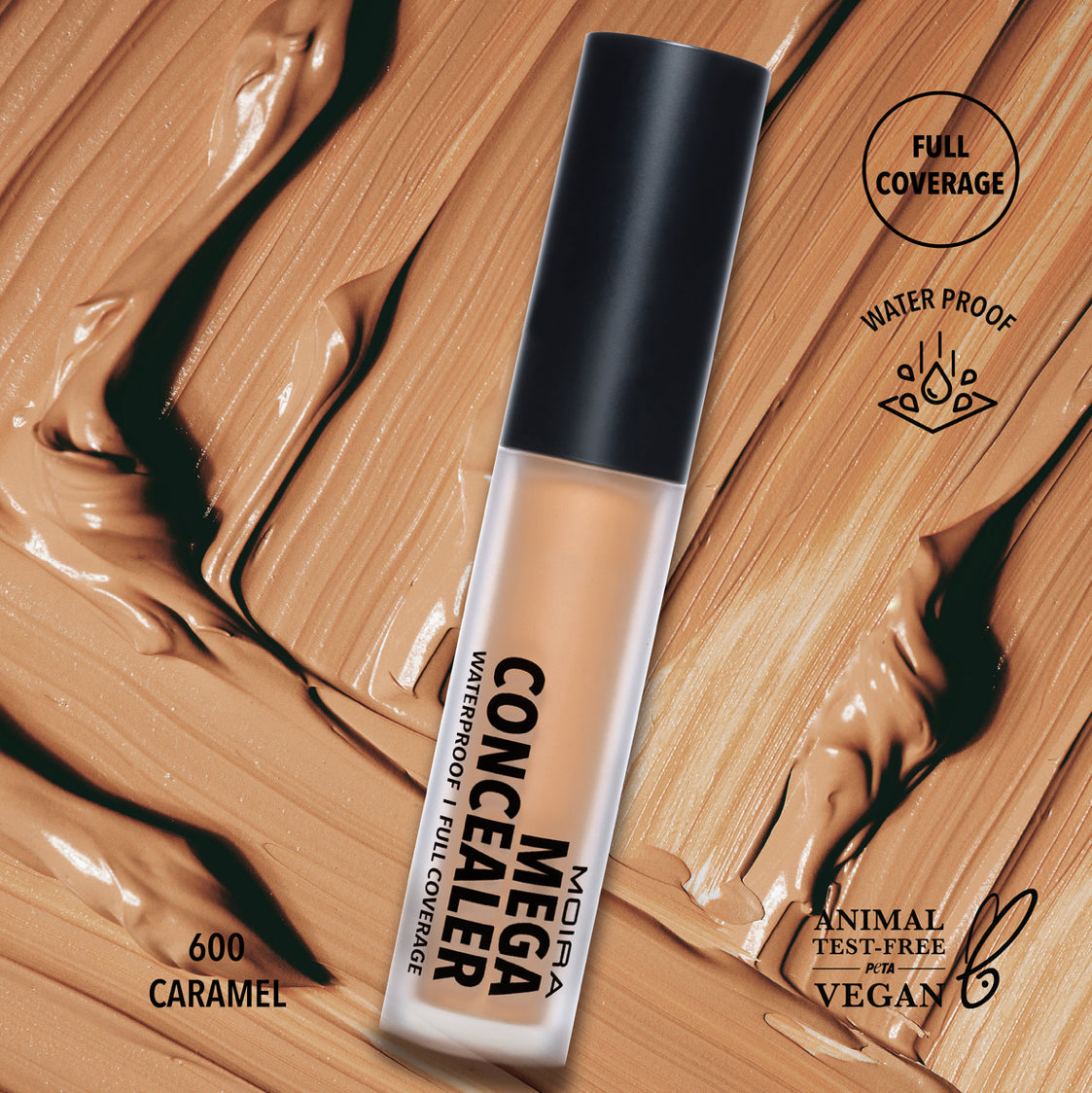 MOIRA - MEGA WATERPROOF CONCEALER