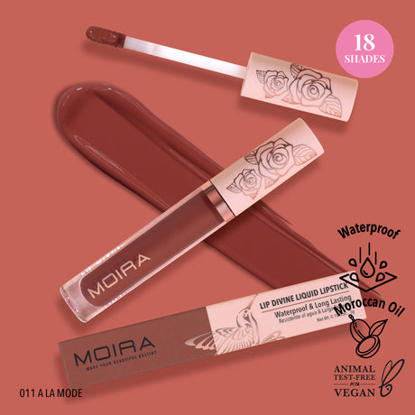 MOIRA - LIP DIVINE LIQUID LIPSTICK (NEW SHADES)