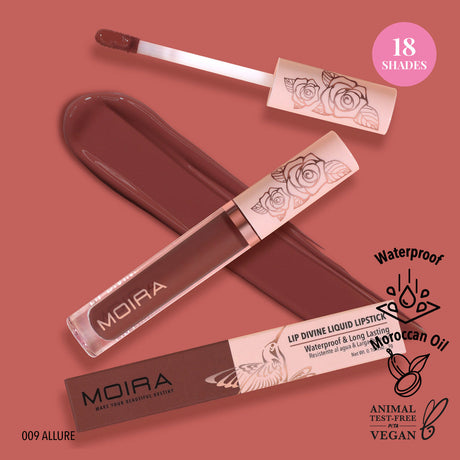 MOIRA - LIP DIVINE LIQUID LIPSTICK (NEW SHADES)