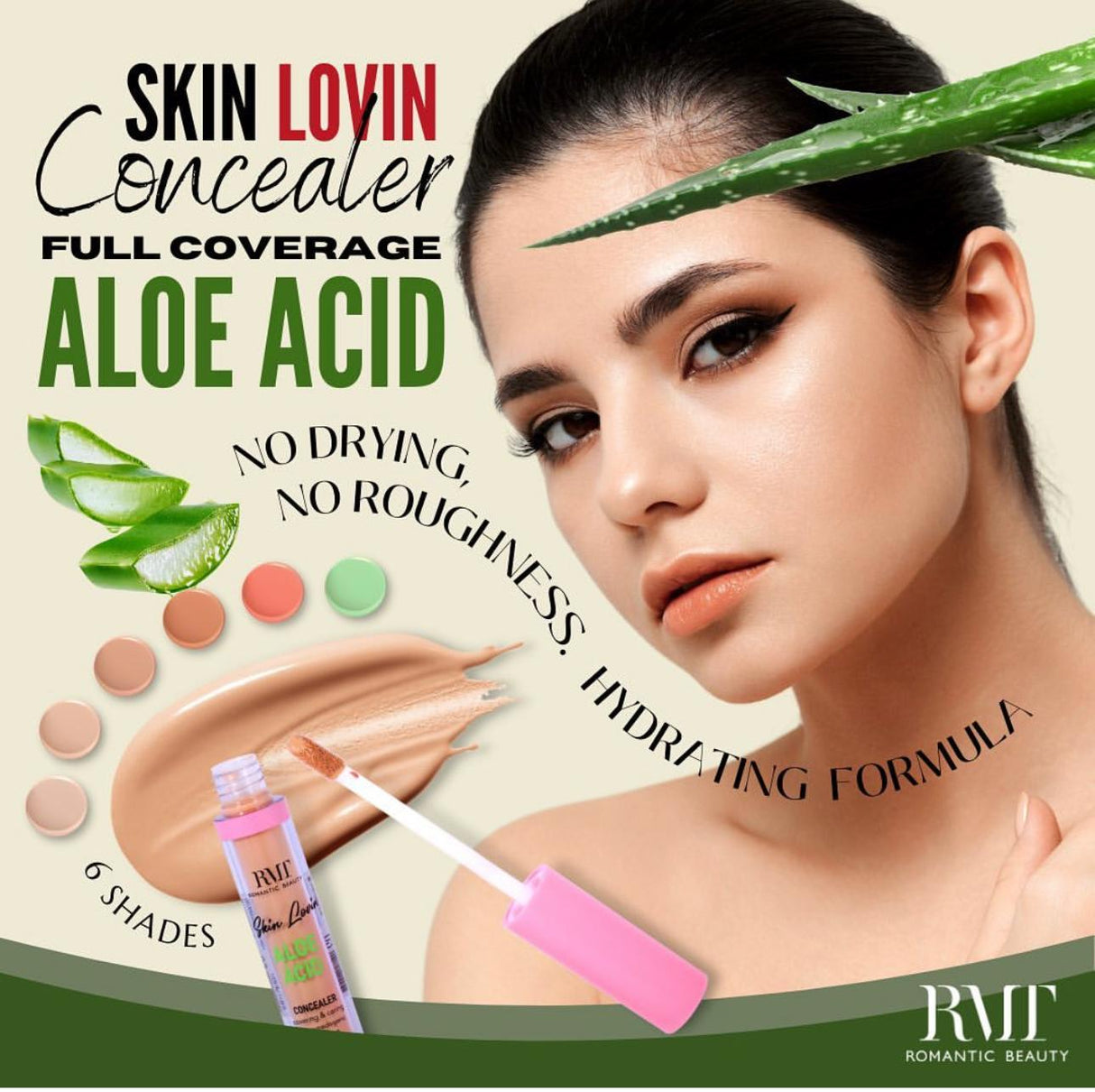 BELLEZA ROMÁNTICA - SKIN LOVIN CORRECTOR ALOE ÁCIDO - DISPLAY 24 UD