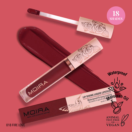 MOIRA - LIP DIVINE LIQUID LIPSTICK (NEW SHADES)