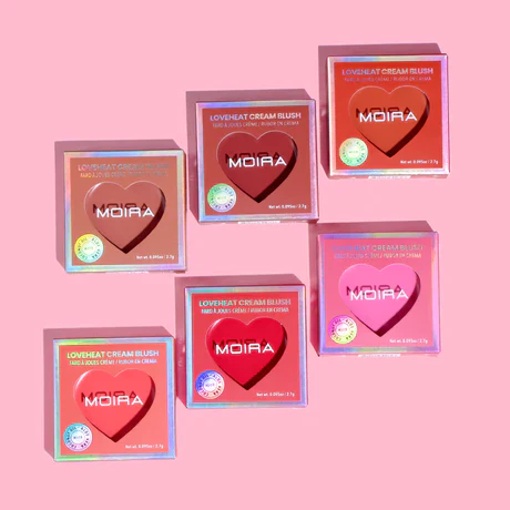 MOIRA - LOVEHEAT CREAM BLUSH (NEW SHADES)