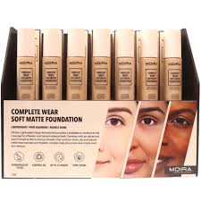 MOIRA - COMPLETE WEAR™ SOFT MATTE FOUNDATION - DISPLAY LIGHT (200W - 350W)