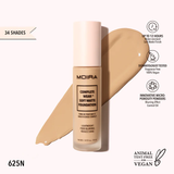 MOIRA - COMPLETE WEAR™ SOFT MATTE FOUNDATION - DISPLAY DARK (550W - 700W)