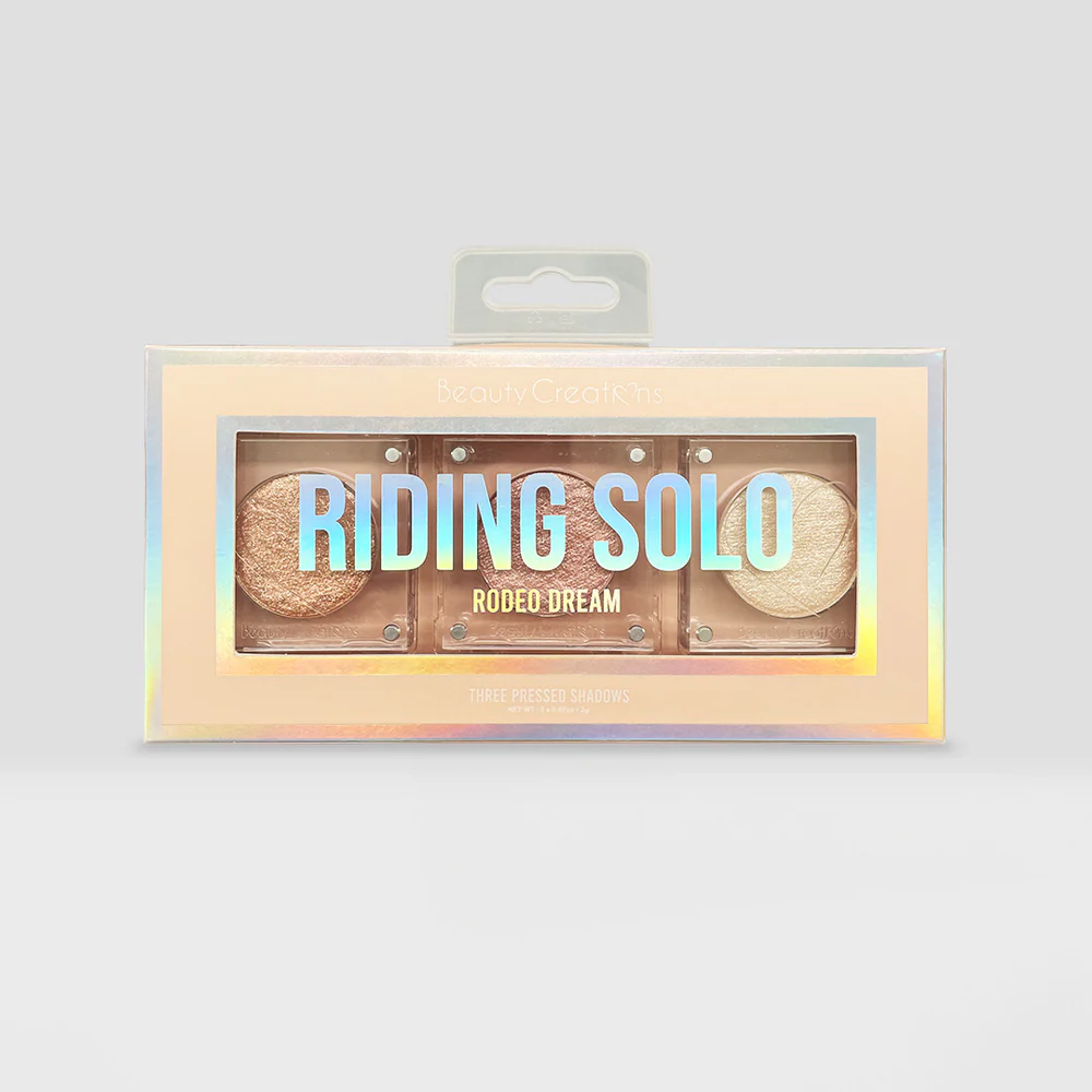 BEAUTY CREATIONS- RIDING SOLO- RODEO DREAM SET- PRESSED SHADOWS-1PC