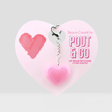 BEAUTY CREATIONS - POUT & GO LIP BALM KEYCHAIN - BOX WITH (6PCS)