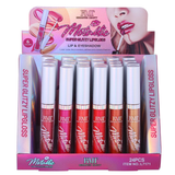 ROMANTIC BEAUTY - METALLIC SUPER GLITZY LIPGLOSS (24PCS DISPLAY)
