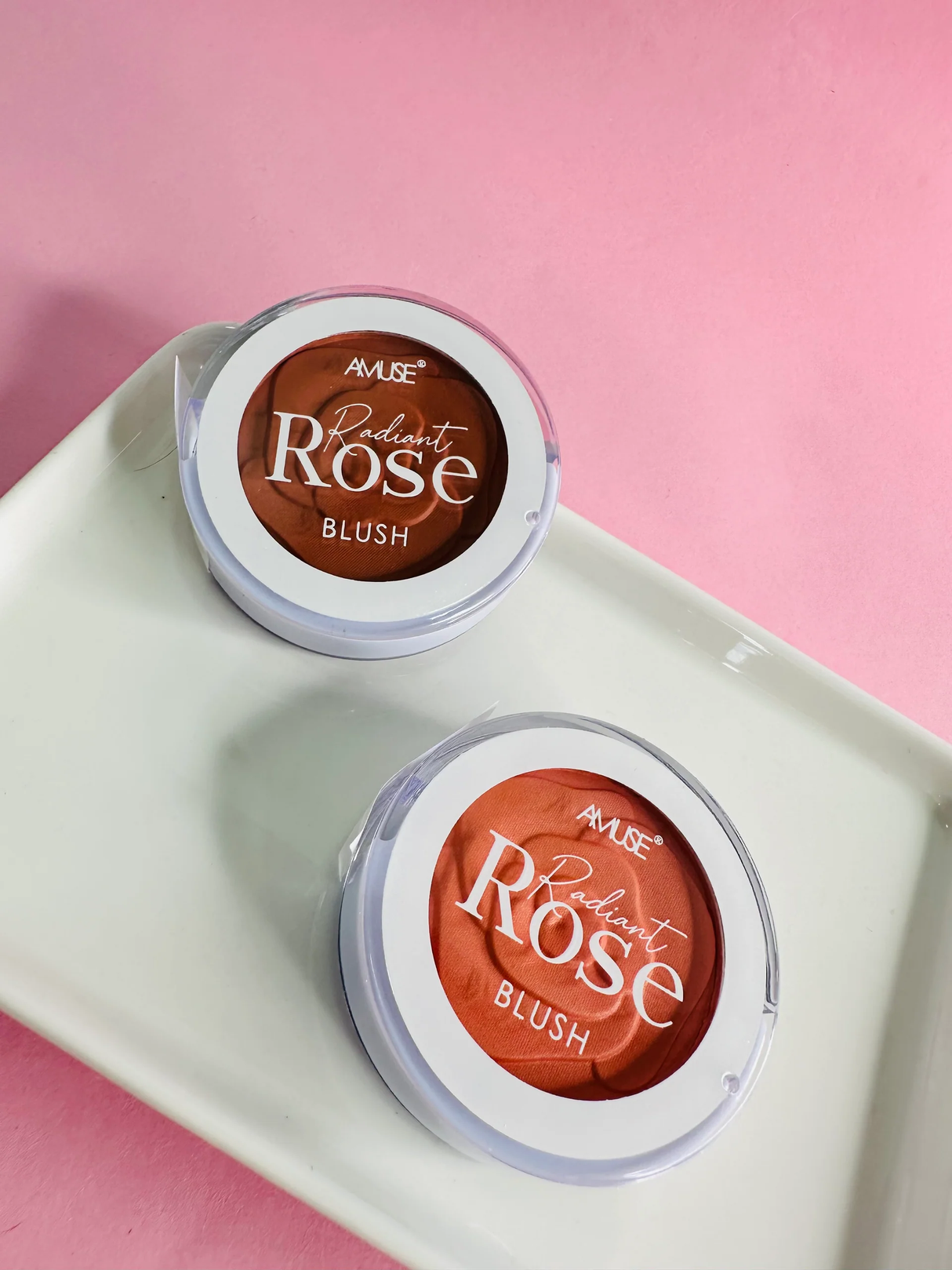 AMUSE- RADIANT ROSE- BLUSH- DISPLAY (24PCS)
