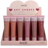 AMUSE -  SHY CHEEKS HIGH PIGMENT LIQUID BLUSH - DISPLAY (24 PCS)