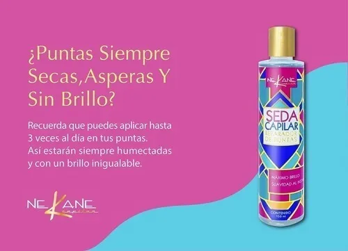 NEKANE CAPILAR - SEDA CAPILAR- REPARADOR DE PUNTAS (1PC)
