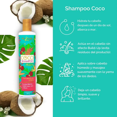 NEKANE CAPILAR- COCO SHAMPOO- (1PC)
