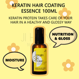 KERATIN SILK PROTEIN- HAIR OIL- 1PC