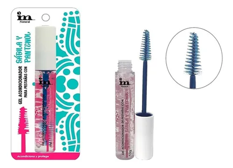 IM NATURAL- GEL ACONDICIONADOR DE PESTAÑAS CON SABILA Y PANTENOL- (6PCS)