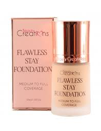 BEAUTY CREATIONS- FLAWLESS STAY FOUNDATION- NEW PRO - (TABLE DISPLAY- 72PCS+ FREE TESTERS)