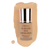 BEAUTY CREATIONS- FLAWLESS STAY FOUNDATION- NEW PRO - (TABLE DISPLAY- 72PCS+ FREE TESTERS)