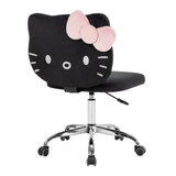 IMPRESSIONS VANITY-HELLO KITTY FAUX LEATHER SWIVEL VANITY CHAIR - (1PC)