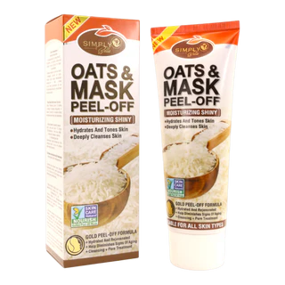 SIMPLY BELLA -  OATS & MASK PEEL-OFF - MOISTURIZING SHINY - (1PC)