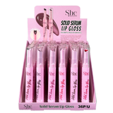 S.HE MAKEUP - SOLID SERUM LIP GLOSS - PLUMPS AND HYDRATES (36PCS)