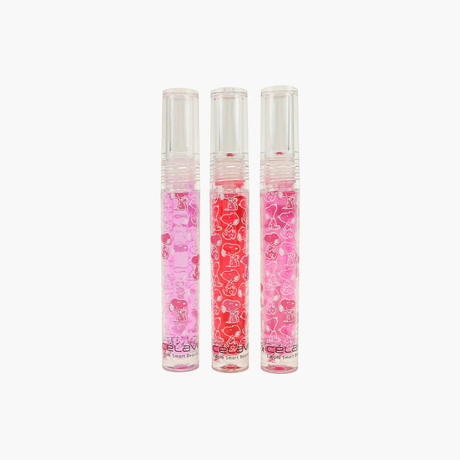 CÉLAVI  X PEANUTS - TINTED LIP OIL - 3 PIECE LIP OIL SET - (1PC)