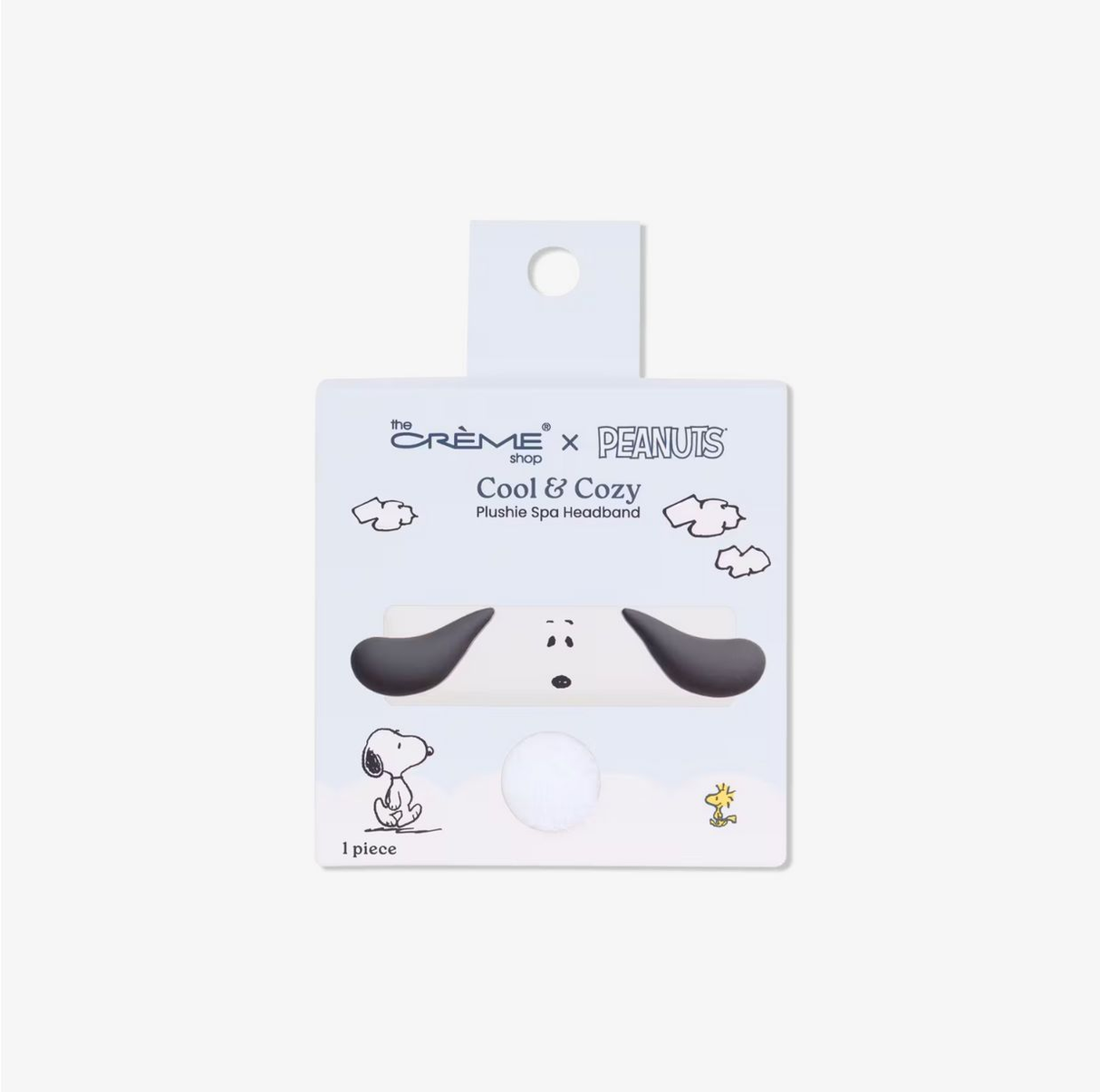 THE CREME SHOP X PEANUTS - COOL & COZY - PLUSHIE SPA HEADBAND - (1PC)