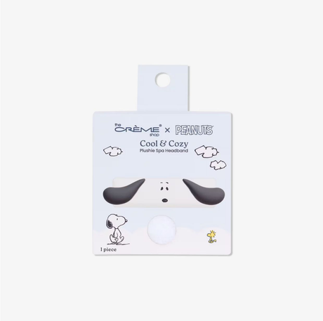 THE CREME SHOP X PEANUTS - COOL & COZY - PLUSHIE SPA HEADBAND - (1PC)