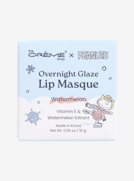 THE CREME SHOP X PEANUTS - OVERNIGHT GLAZE- LIP MASQUE - (1PC)