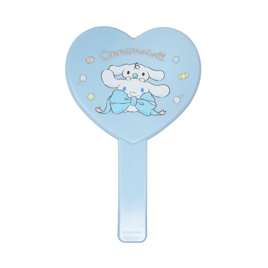 IMPRESSIONS VANITY - CINNAMOROLL  -  HEART HANDHELD MIRROR - (1PC)