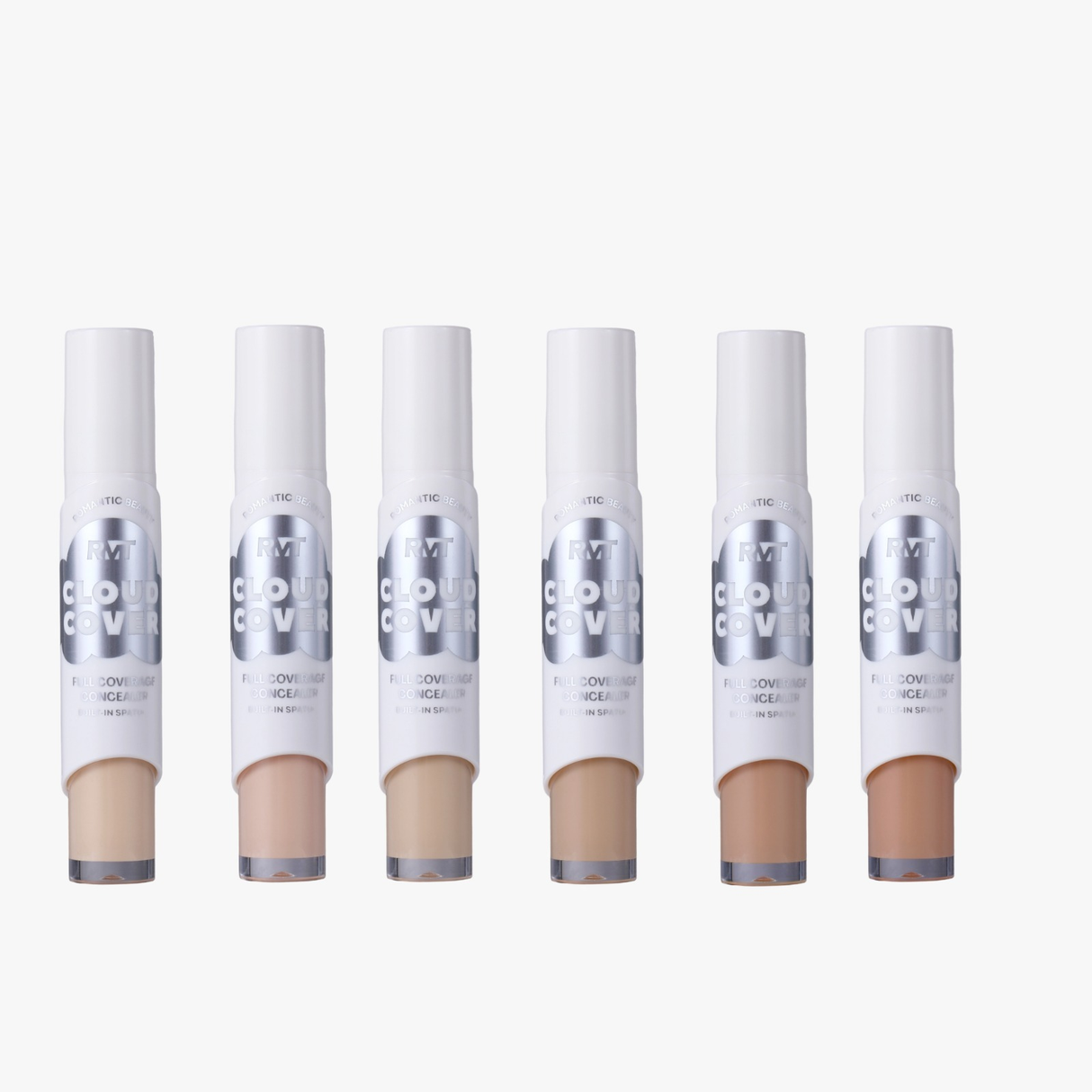 ROMANTIC BEAUTY - CLOUD COVER FULL COVERAGE SPATULA CONCEALER - BLENDER SPONGE - DISPLAY (24PCS)